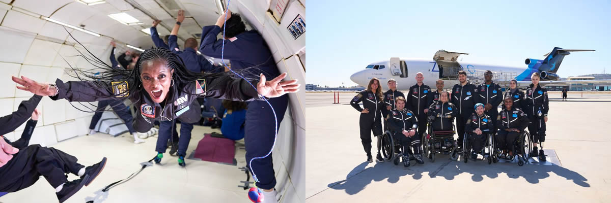 AstroAccess Successfully Completes ZERO-G Parabolic flight with Crew of 12 Disability Ambassadors